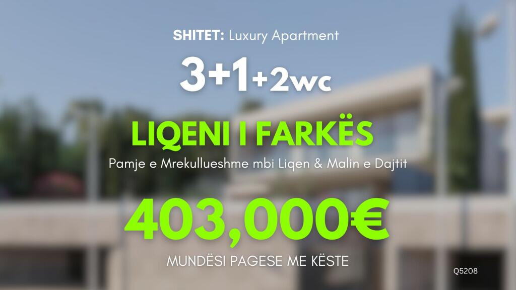 For sale: Luxury apt 3+1+2wc &amp; 2 balconies (+parking) || 390,000€ (📍Farka Lake) PAYMENT IN INSTALLMENTS