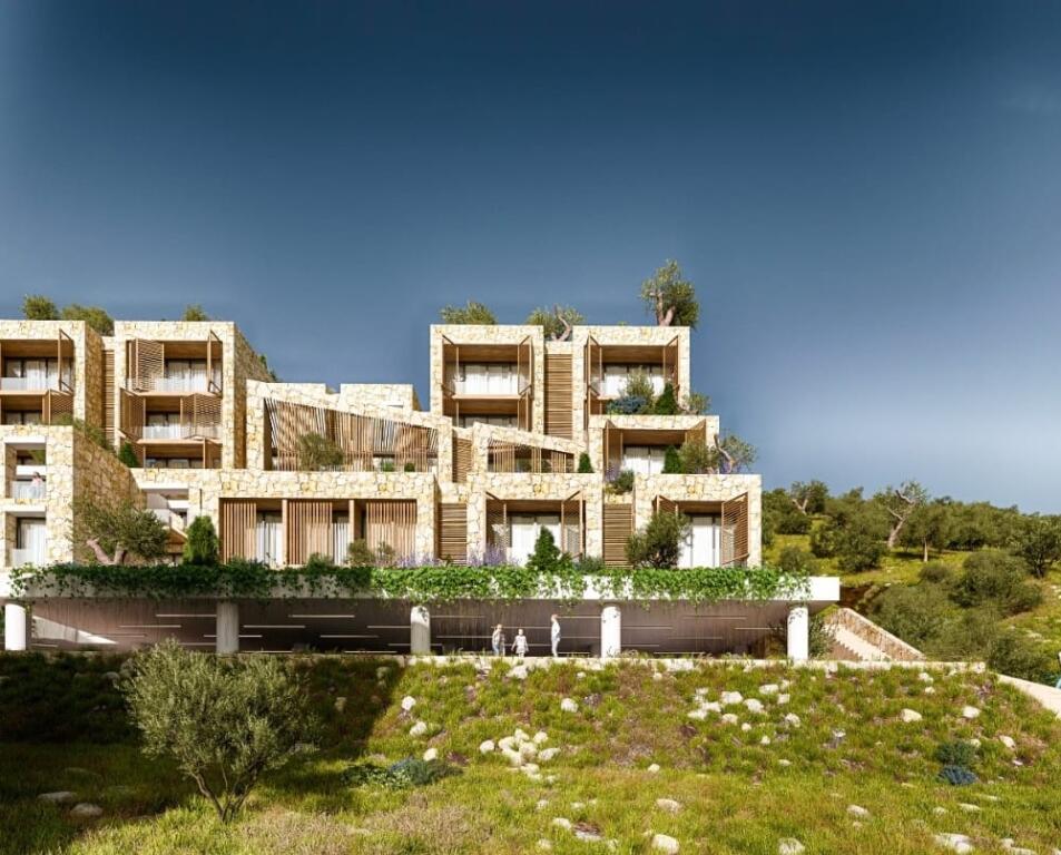 Apartment with sea view for sale in Himara.