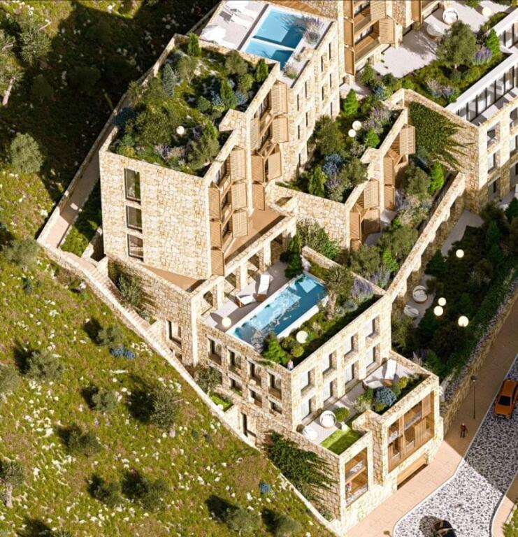 Apartment with sea view for sale in Himara.