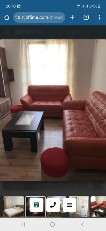 A luxurious 1+1 apartment is available for rent at Complexity Anna.