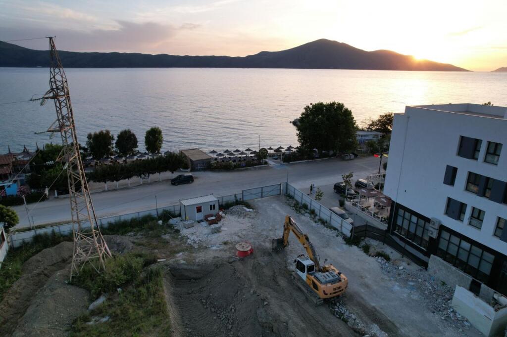 Apartment with sea view for sale in Radhimë.
