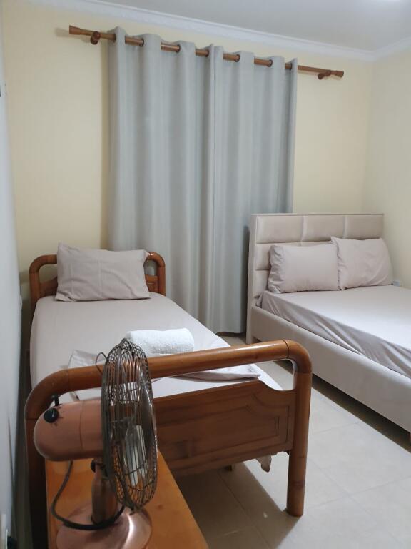 The road of Durrës, near Hotel Colosseo, an apartment 2+1 is for rent, furnished. 600 Euro.