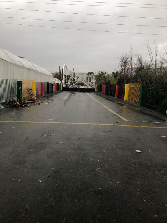 Warehouse for rent by the road on the Tirana-Durres highway