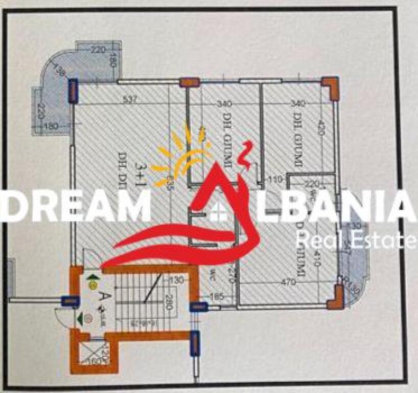 Apartment 3+1+2 +2 balconies at the Residence “Lake Land” in Farke