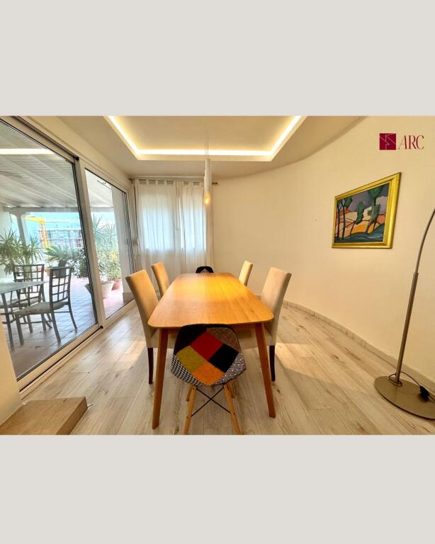 EXCLUSIVE! PENTHOUSE APARTMENT FOR SALE 2+1+2 IN THE HEART OF THE BLOCK, TIRANA!