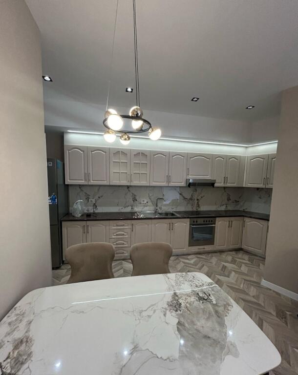 For rent 2+1 apartment with 2 bathrooms - in the center of Tirana, near the 9-story buildings