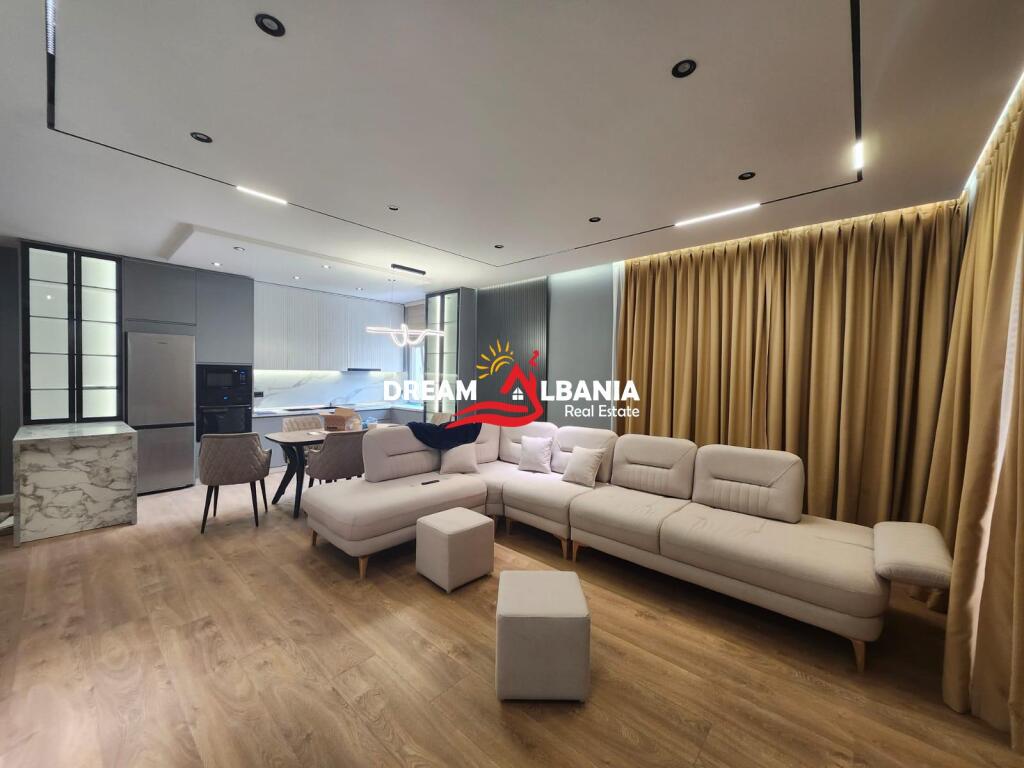 Luksoz Apartment 2+1+2 for rent in Farke at Lake Land Residence in Tirana