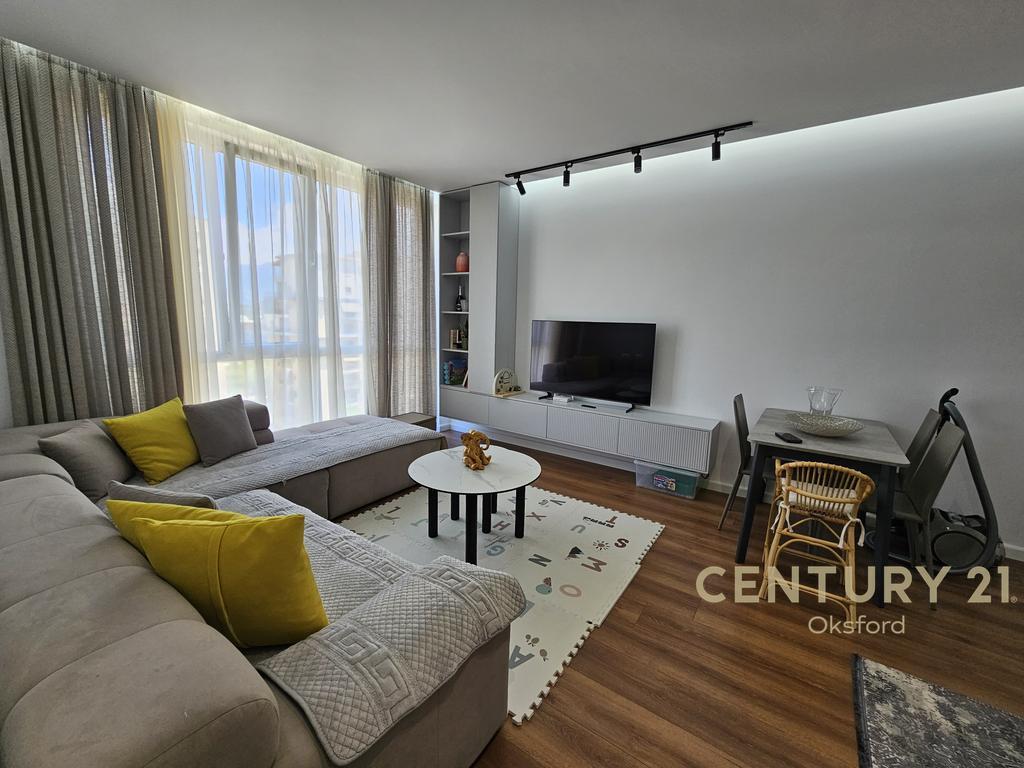 APARTMENT 1+1 WITH PARKING SPACE FOR RENT AT THE FORMER AVIATION FIELD, MODERN LUXURIOUS FURNITURE