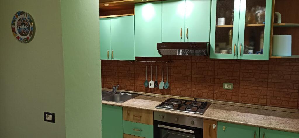 🏢Former Exhibition Albania Today, near the District Court of Tirana, an apartment 1+1, furnished, is for rent.