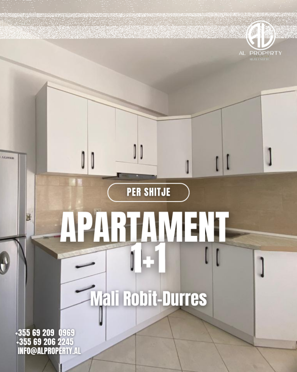 For sale Apartment 1+1 Mali Robit Durres