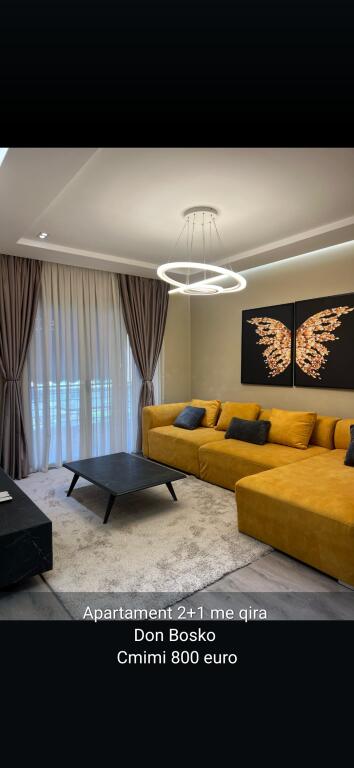 Apartament 2+1 me qira Don Bosko