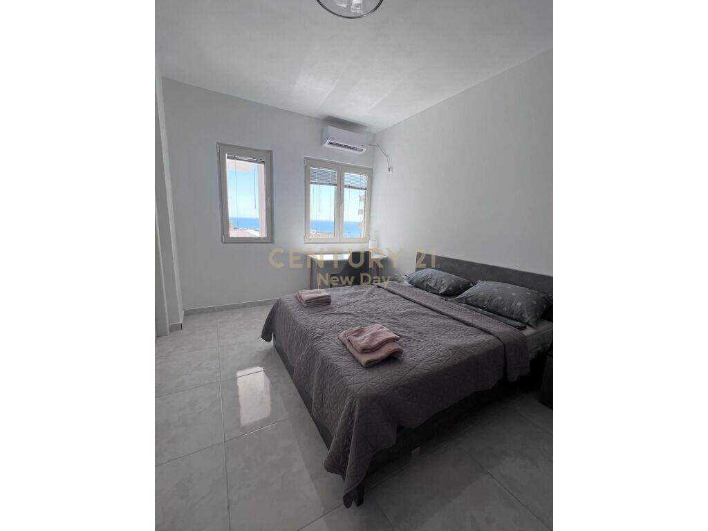 FOR SALE 1+1 APARTMENT WITH SEA VIEW AT RROTA E KUQE!