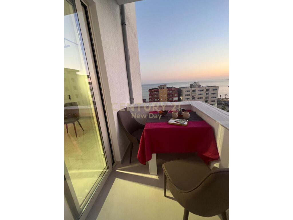 FOR SALE 1+1 APARTMENT WITH SEA VIEW AT RROTA E KUQE!