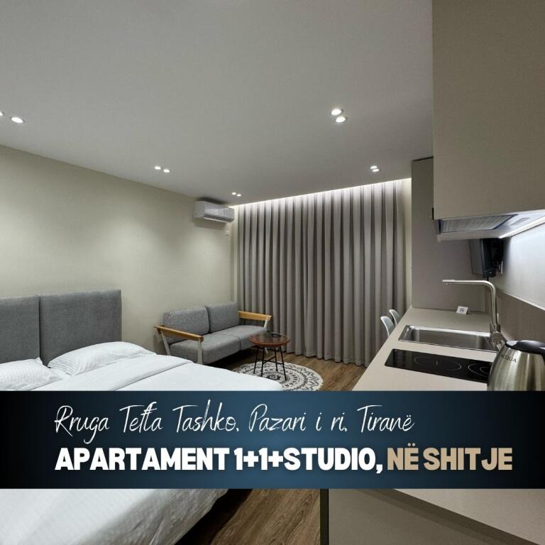 FOR SALE, APARTMENT 1+1+STUDIO, CENTER, TIRANA, TT 2118
