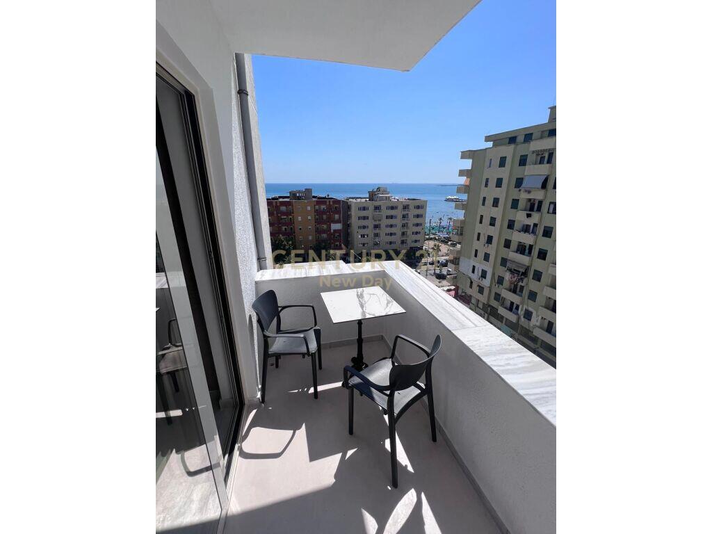 FOR SALE 1+1 APARTMENT WITH SEA VIEW AT RROTA E KUQE!