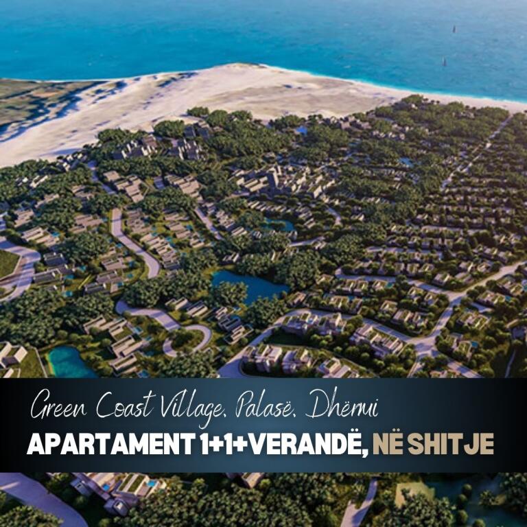 FOR SALE, APARTMENT 1+1+VERANDA, GREEN COAST VILLAGE, DHËRMI
