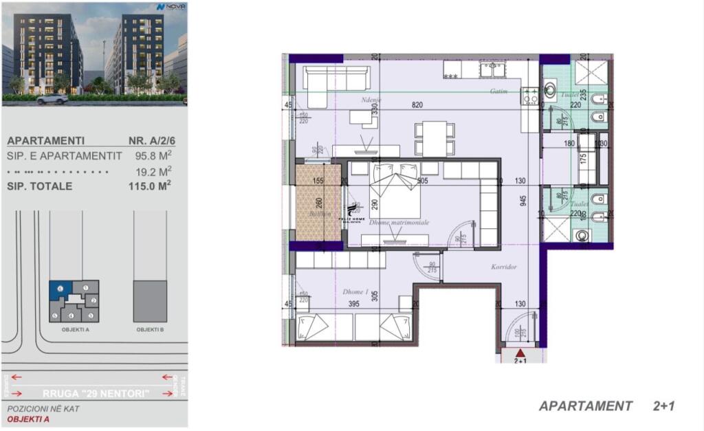 FOR SALE APARTMENT 2+1 LAPRAKE