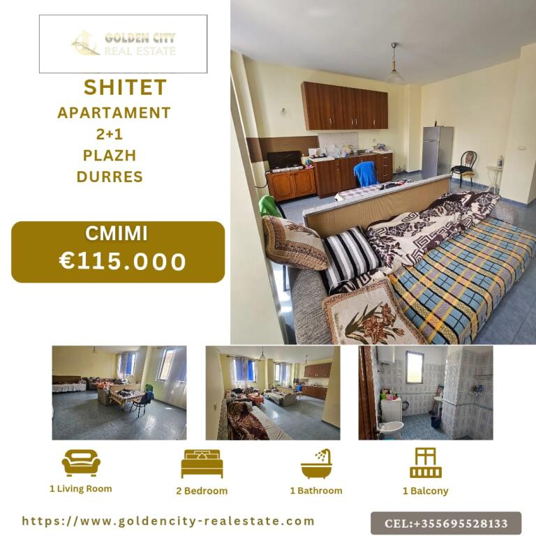 FOR SALE SUPER HUGE APARTMENT 2+1 - ONLY 100M FROM THE SEA!