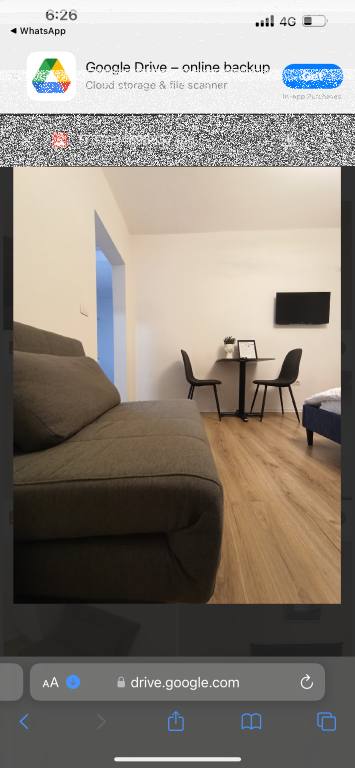 A studio apartment (large 1+1) is offered at 21 December.