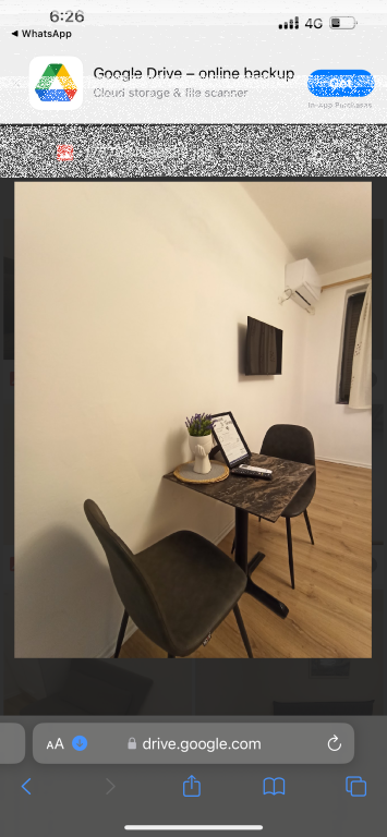 A studio apartment (large 1+1) is offered at 21 December.
