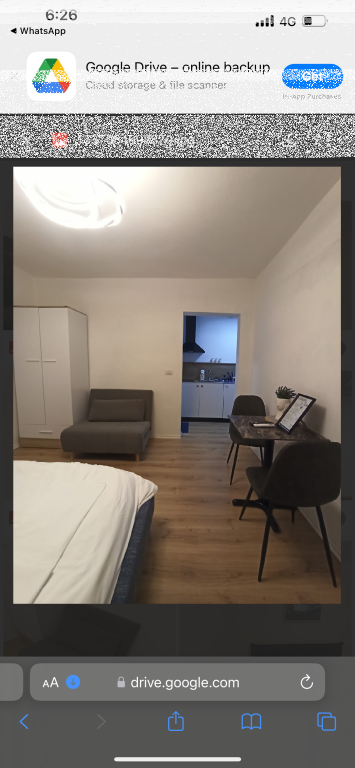 A studio apartment (large 1+1) is offered at 21 December.