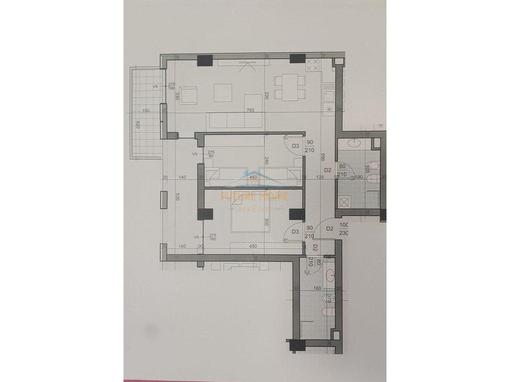 Shitet, Apartament 2+1+2, Don Bosko, Tiranë