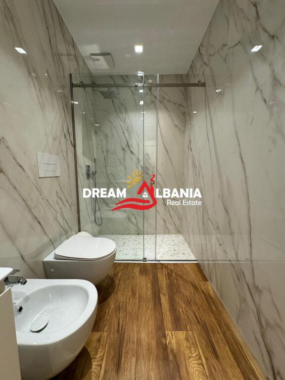 2+1 apartment for rent in Bllok, near Sky Tower in Tirana.