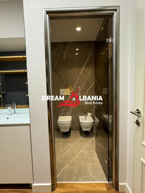2+1 apartment for rent in Bllok, near Sky Tower in Tirana.