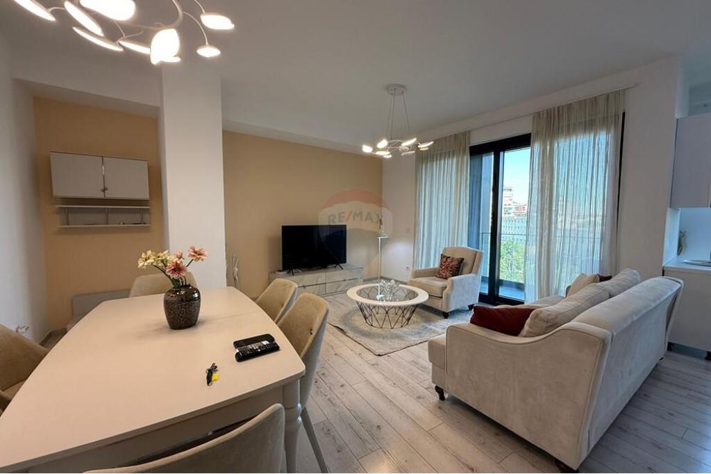 An apartment 2+1 with parking space is offered in one of the most quality residences at Olympic Park.
