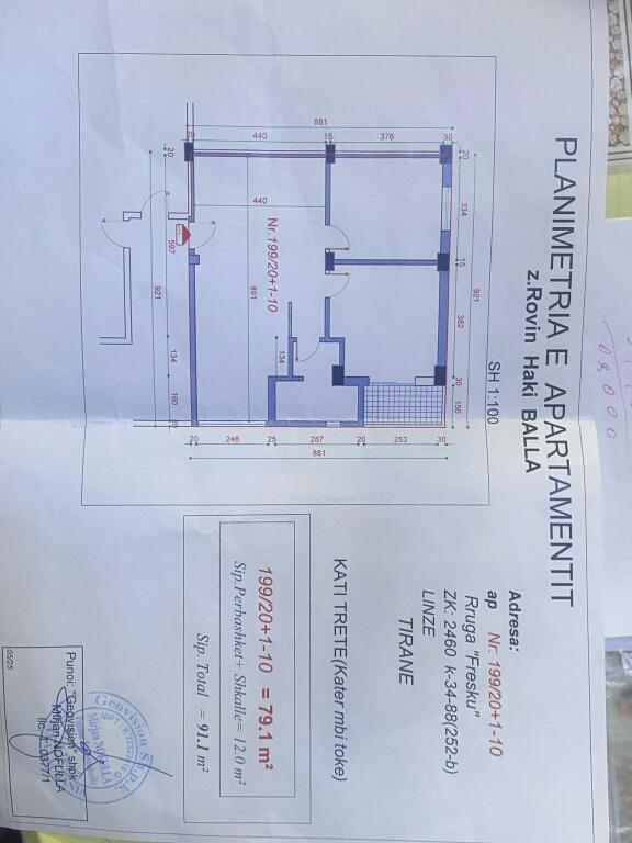 FOR SALE APARTMENT 2+1 FRESH