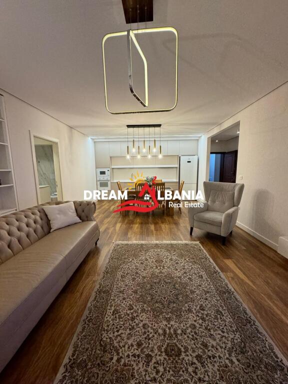 2+1 apartment for rent in Bllok, near Sky Tower in Tirana.