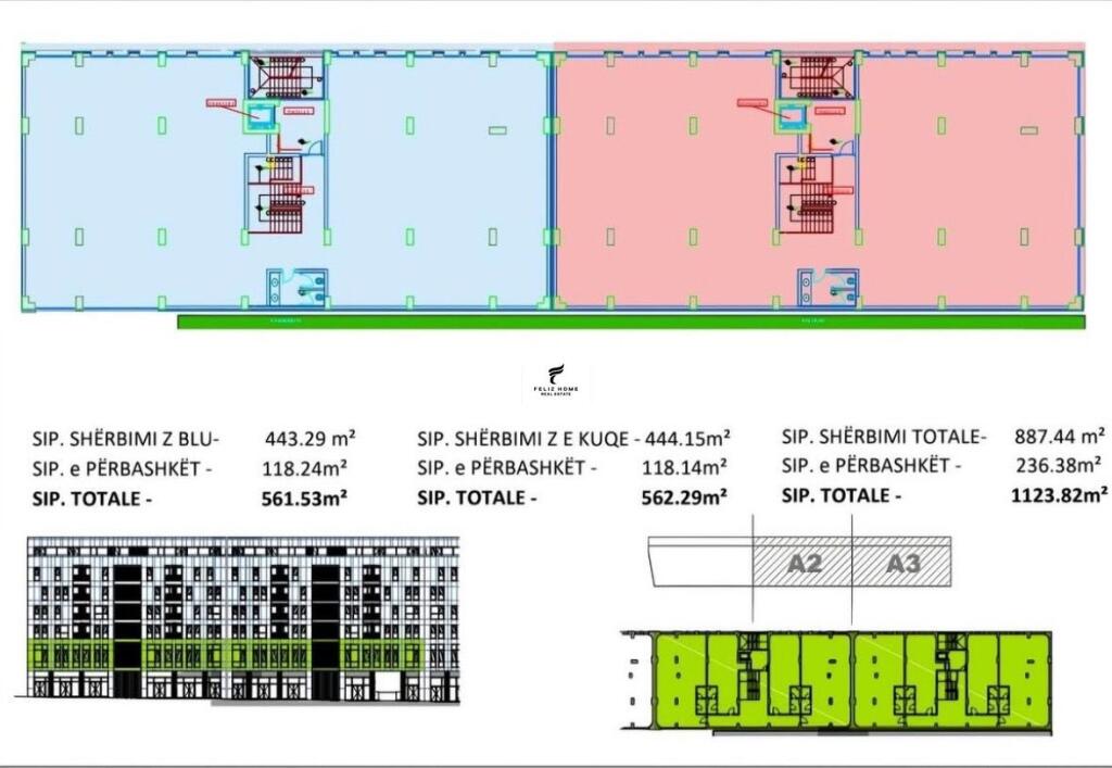 OFFICE FOR RENT 1123 M2 BULEVARDI I RI