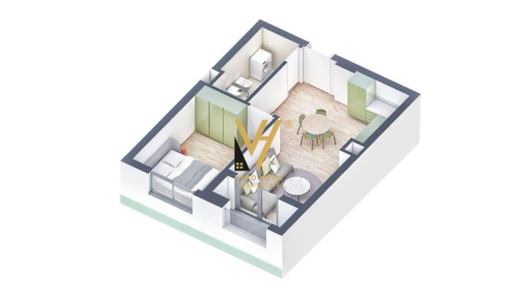 FOR SALE APARTMENT 1+1+BLK IN ALI DEM