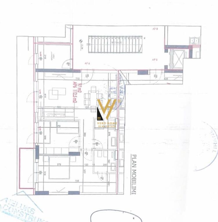 FOR SALE APARTMENT 2+1+2 IN KOM.XHELUKS XIBRAKU, ELBASAN STREET