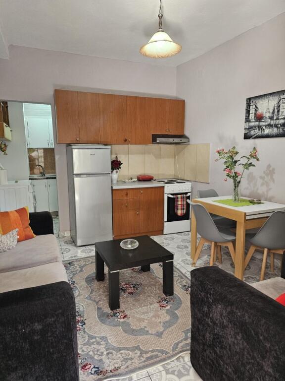 Apartment 1+1 for rent, Don Bosko, near pizzeria Herdi, further down and on Jordan Misja street.