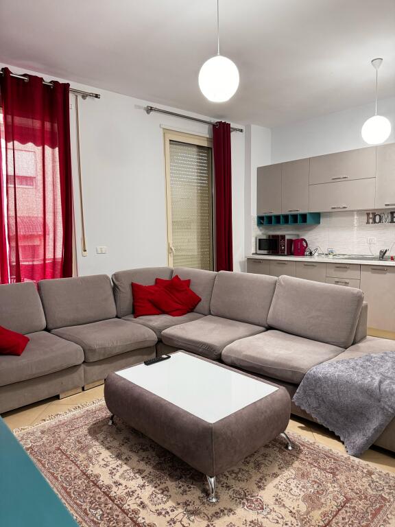 2+1, furnished with parking, by the dry lake.