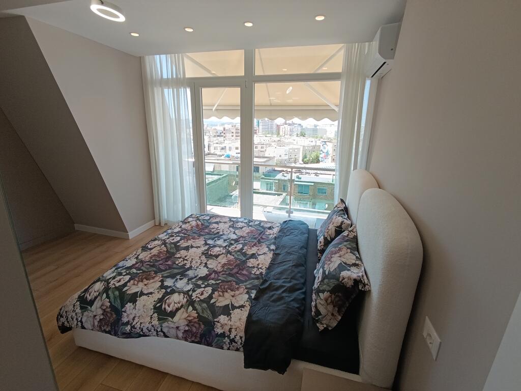 An apartment 1+1 with a veranda is for rent.