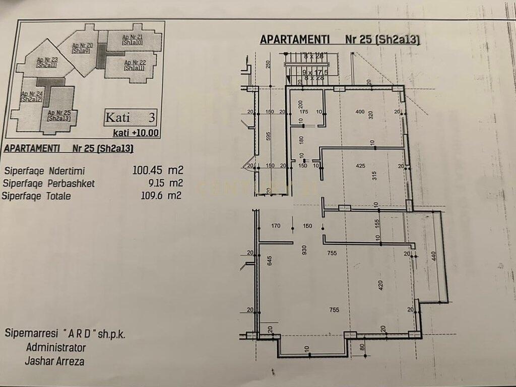 !!Apartment 2+1+2 for Sale at Liqeni i Thatë