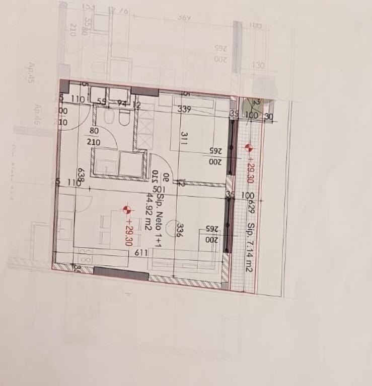 OFFER, LAST APARTMENTS!!! 1+1+Veranda apartment for sale in Laprake!!