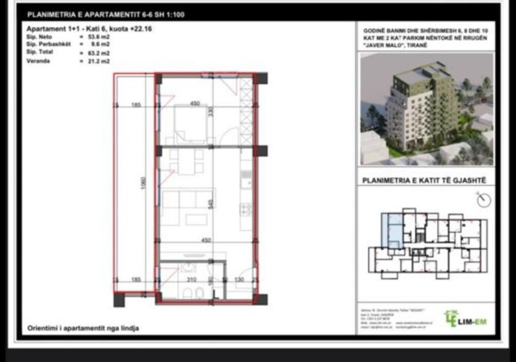 For sale 1+1 apartment at VIVA Complex, behind Globit!