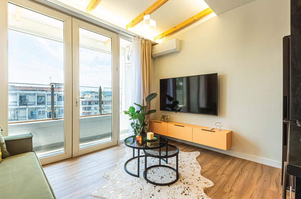 Nuovo ✨️Appartamento di Lusso 1+1/Monolocale (📍Astir - Rrethi, OZONE) (38m²) – Completamente Arredato e Mai Abitato!