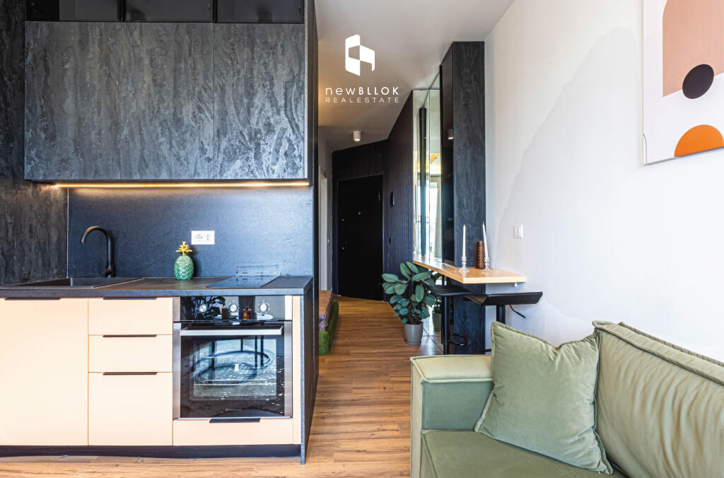 Nuovo ✨️Appartamento di Lusso 1+1/Monolocale (📍Astir - Rrethi, OZONE) (38m²) – Completamente Arredato e Mai Abitato!