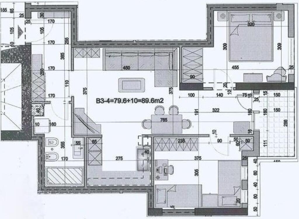 🏢Rruga Fortuzi, near Donika Center, a 2+1 apartment is for rent, empty.