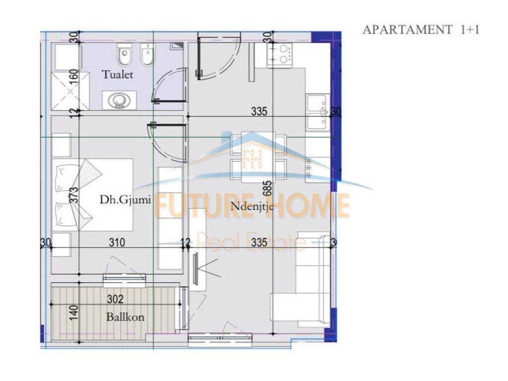 FOR SALE APARTMENT 1+1, CASA ITALIA