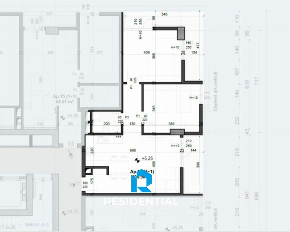 Tek Fusha e Aviacionit, Shitet Apartament 2+1!