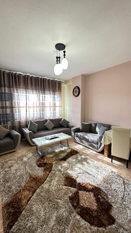 An apartment 2+1 is offered for rent at Zogu i Zi.