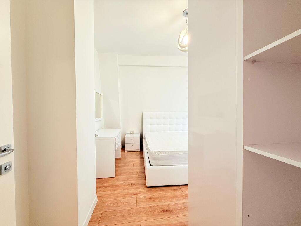 An apartment 2+1 is for rent near the Air Albania Stadium.