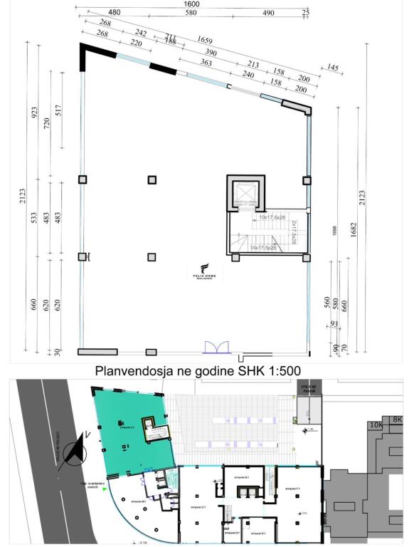 OFFICE FOR RENT 330 M2 KAVAJA STREET