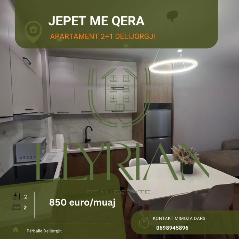 Apartment for rent 2+1 DELIJORGJI