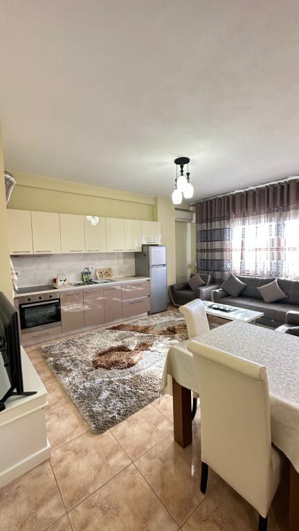 An apartment 2+1 is offered for rent at Zogu i Zi.